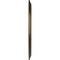 Ekena Millwork Tyrone Ceiling Medallion (Fits Canopies up to 6 3/4"), Hand-Painted Brass, 16 1/8"OD x 3/4"P CM16TYBRS - alternate 4